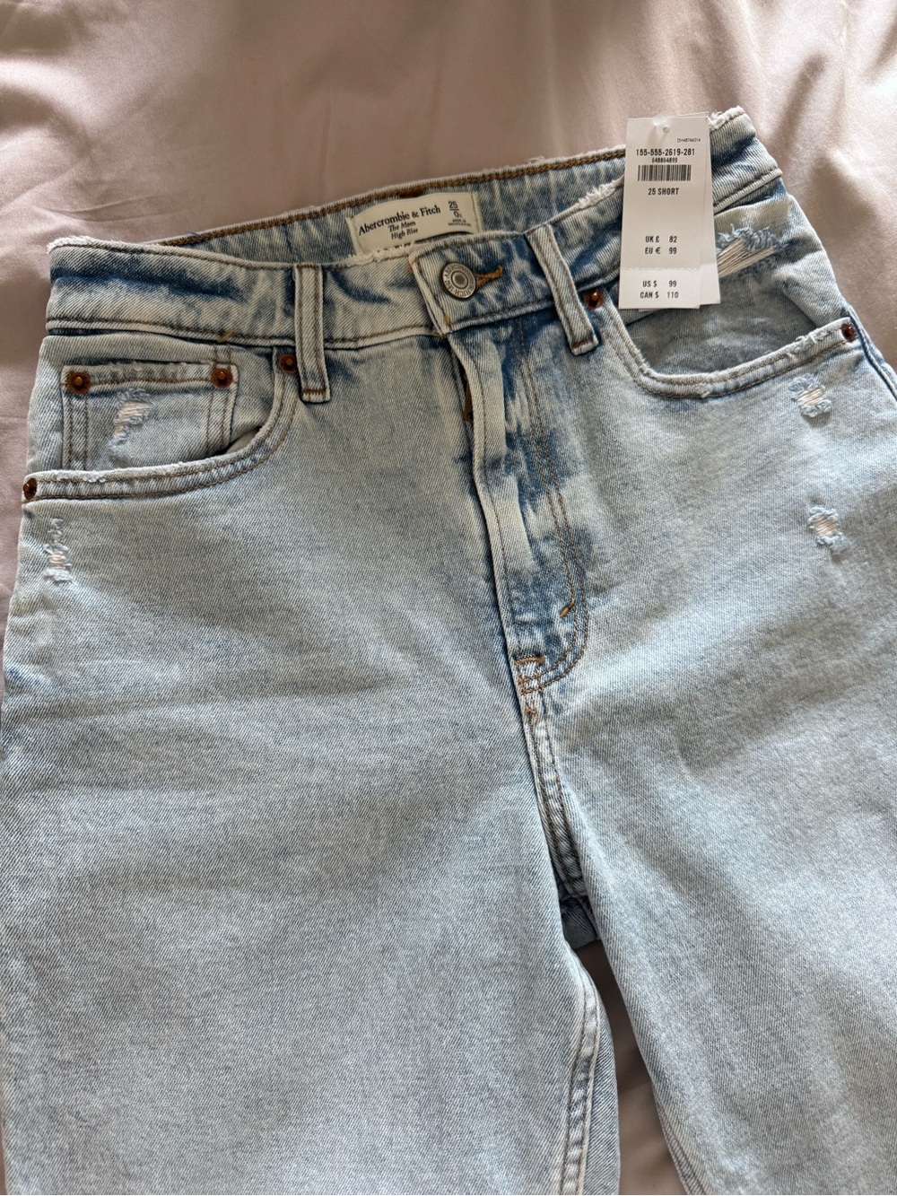Abercrombie & Fitch “The Mom High Rise” Curve Love